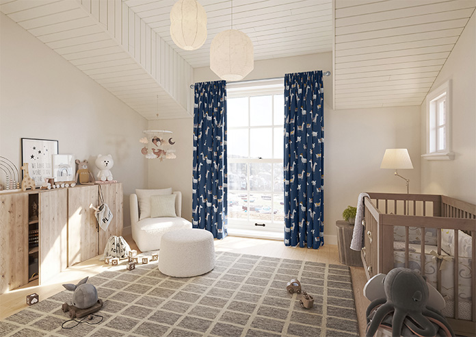 Alpaca, Indigo - Made to Measure Curtains - Image 8